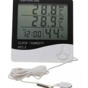 thermometer hygrometer – temperature humidity clock – htc 2 digital