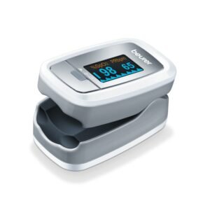 pulse oximeter with 4 colored graphic display beurer po30
